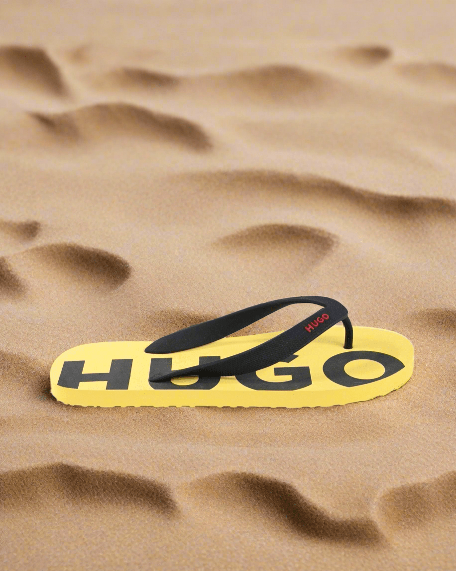 Hugo by Hugo Boss Mens Flip flop Sandals 50488935 732 - AroundTheWineCooler